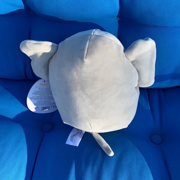 Original Squishmallows Cherish Size 7 “ Inch Rainbow Elephant 2022 NWTS - Picture 2 of 9